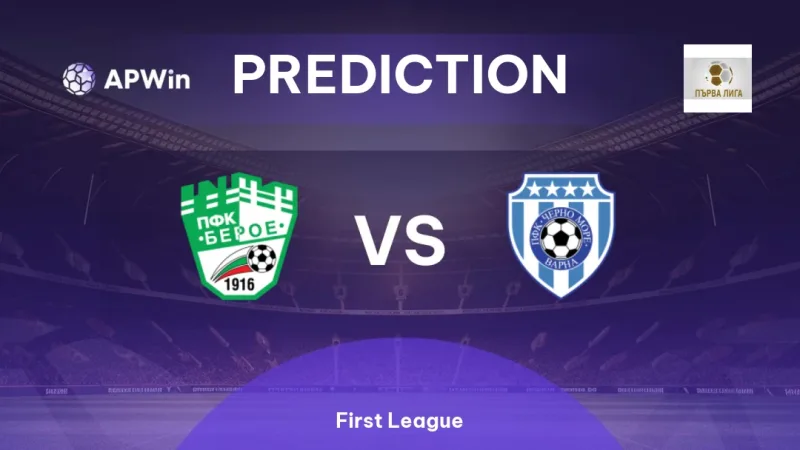 prediction beroe vs cherno more first league en
